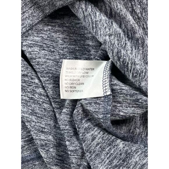 Rhoback Performance Hoodie Gray Hesi Size Large Pullover Athletic *Embroidered - Picture 11 of 11